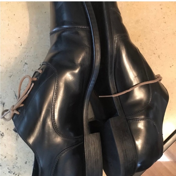 campanile shoes Oxford Wingtip Lace Up Size 12 Made In Italy - Picture 11 of 12